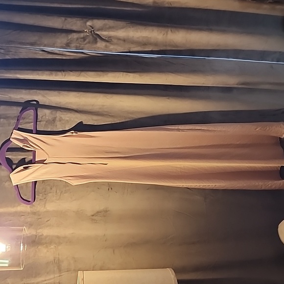 House of Harlow 1969 long sleeveless slip dress, pale dusty pink, Size S. NWT - Picture 4 of 7